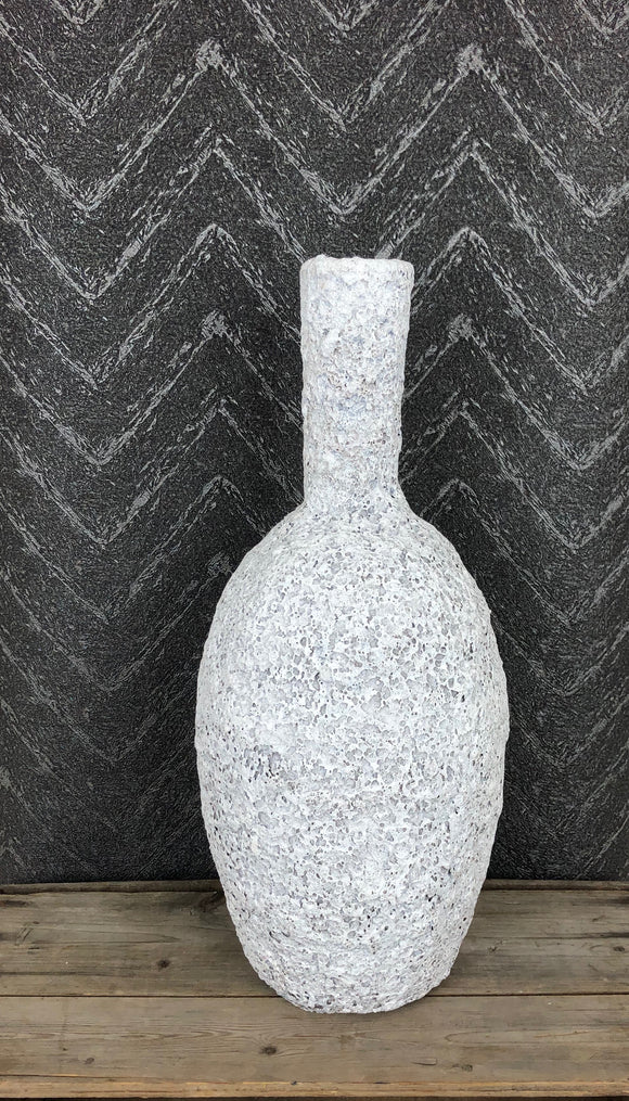 Fossil Texture Ceramic Vase 8x19