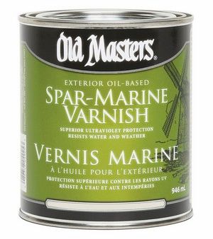 Old Masters SPAR MARINE VARNISH (Satin Finish) Quart